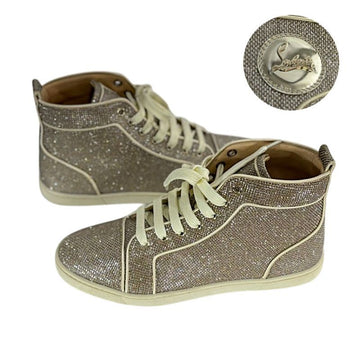 CHRISTIAN LOUBOUTIN グリッターレディハイトップスニーカー1160160 GD21 154752487