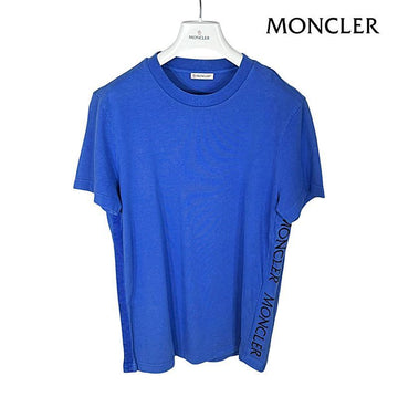 Moncler Logo Short Sleeve T-Shirt Blue 8390T 774 154168330