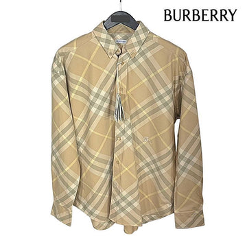 BURBERRY チェックコットンオーバーサイズシャツ 154035939