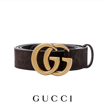 GUCCI 25FW メンズ GG マーモント シン ベルト ダークブラウン 414516 CA00X 2042 152758675