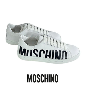 Moschino Men's Logo Lettering Leather Sneakers 152020009
