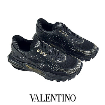 VALENTINO レディースバウンススタッズレザースニーカー S0I83 MLP 0NO 正規品100% 151775460