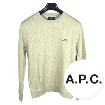 APC メンズ スウェット Tシャツ ベージュ A.P.C. COFBQ-H27903 PKC 正規品100% 151232261