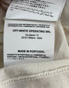 OFF WHITE Herren Langenarm-T-Shirt mit Diagonalverlauf Arrow 0288 100% Original 151125827 [P]