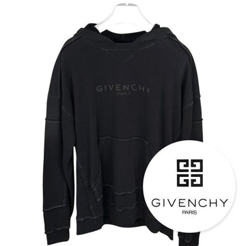 GIVENCHY Herren Distressed Kapuzenpullover Schwarz 151002678