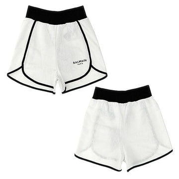 Balmain Kids Logo Print Shorts BU6A39Z1857100NE 100% Authentic 150995984