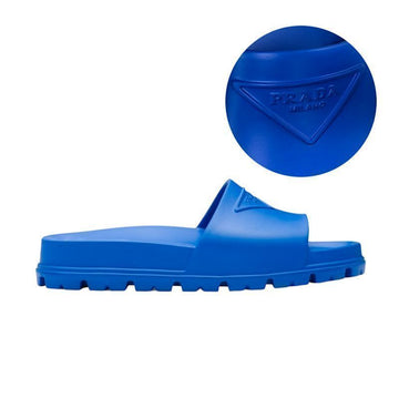 PRADA Männer Gummi Slide Sandalen Blau Größe 6 2X3085 3LKV F0013 150927512