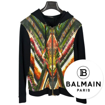 Balmain Men's Multicolor Hoodie Zip Jacket 150722677