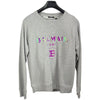 BALMAIN メンズスウェットTシャツグレーTH03279I321YAT 150647710 [P]
