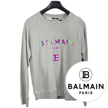 Balmain Men's Crewneck Sweatshirt Gray 150647710
