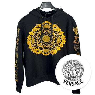 VERSACE メンズロゴフーディーTシャツ ブラック A81934 A227994A 708 150498666