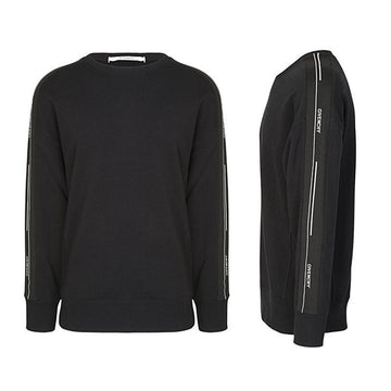 GIVENCHY メンズテープロゴスウェットシャツブラック 150449967