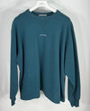 ACNE STUDIOS Logo Oversized Sweatshirt Deep Green 150222000 [P]
