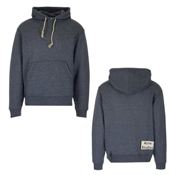 Acne Studios Back Reverse Label Women's Hoodie Navy Blue BI0060 885 100% Authentic 150221947