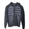 MONCLER ロゴパッチニットミックスパディングジャケット 149061723 [P]