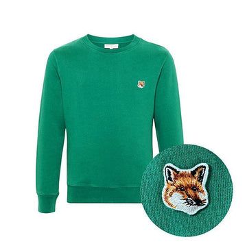Maison Kitsune Regular Fit Fox Head Patch Sweatshirt 150088308