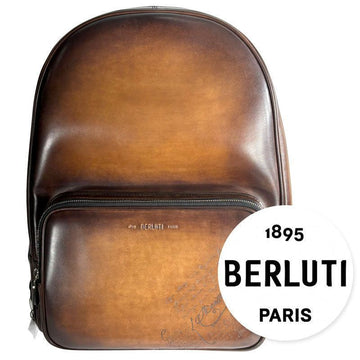 Berluti Leather Backpack Brown M235692 ML6 149973161