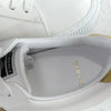 Versace Men's Metallic Tab Greca Leather Sneakers White/Gold DSU8404 1A01759 2W110 151075800 [P]
