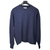 AMI Men's Crew Neck Long Sleeve T-Shirt Navy 150284009 [P]