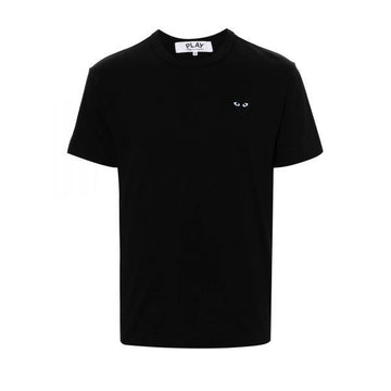 Comme Des Garcons Black Heart Patch Short Sleeve T-Shirt 138922870