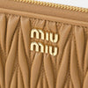 Miu Miu Large Matelassé Napa Leather Wallet 156137810 [P]