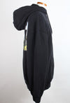 Off White Hooded Fleece Sweatshirt Black XS(105) 156154677 [P]