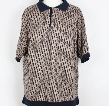 DIOR Oblique Jacquard Kragen Polo Shirt XL(105) 156155652