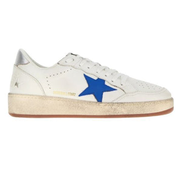 Golden Goose Ball Star Sneakers Blue Leather Star 150257602