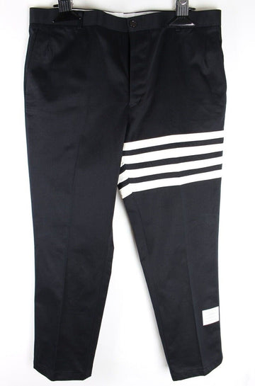 THOM BROWNE Unkonstruierte diagonale Baumwoll-Hose 5(36) 156156118