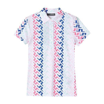 J LINDEBERG ヘイリー ポロ ゴルフ レディース 半袖 Tシャツ 144702046 [P]