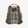 Burberry Check Quilted Horseshoe Backpack 153245550 [P]