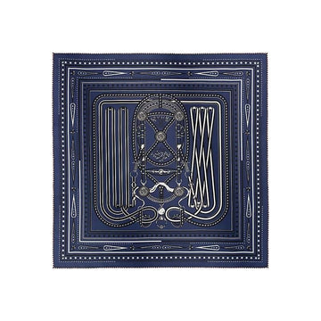 HERMES Grand Tralala 55 Twilly Seidentuch 156156663