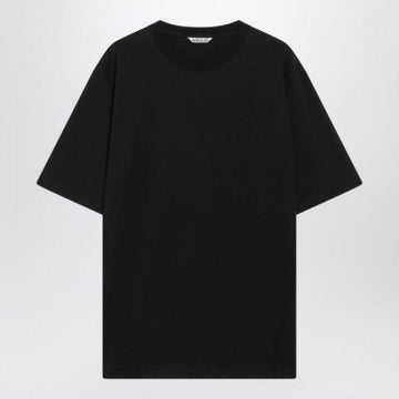 Auralee LUSTER PLAITING T-shirt Black 152201987