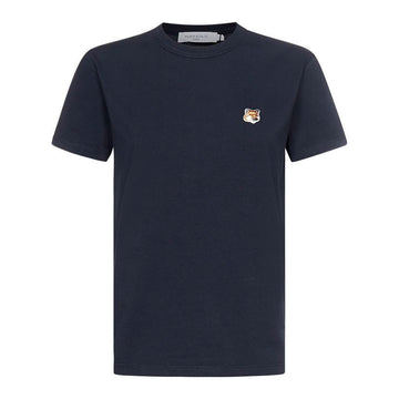 MAISON KITSUNE クラシックコットン 半袖Tシャツ ネイビー AW00103KJ0005 P480 153694011
