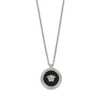 Versace Silver Medusa Necklace 156157944