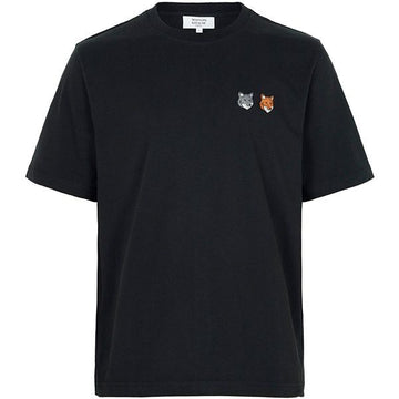 Maison Kitsune 26SS Anthracite Double Fox Head Comfort T-Shirt OM011CFKJ7025 P190 156158019