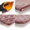 GOYARD Senator MM Clutch burgunder aus -Leinwand 30724GOC 156158226 [P]