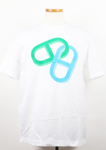HERMES Weiße Kurzarm-T-Shirt L 156158470