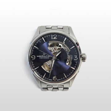 Hamilton Jazzmaster Open Heart 42mm Automatic Men's Watch Deep Blue H327050 156158822