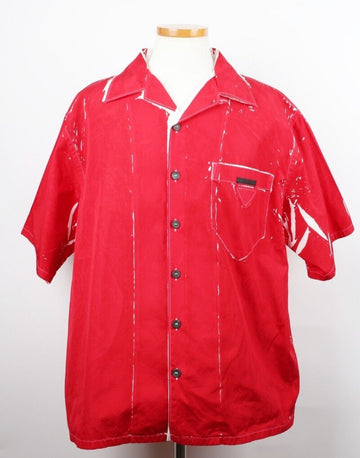 Prada Short Sleeve Shirt Red XL(110) 156158825