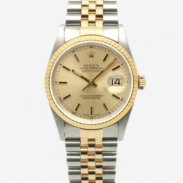 Rolex Datejust 36 Index Rail Dial Men's Combination Watch 16233 1995 156158890