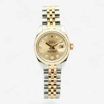 Rolex Datejust 26 Women's Combi Watch with Original Diamonds 2007 Warranty 156158996