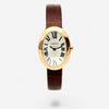 Cartier Small Rose Gold Leather Strap Watch W8000007 156159002 [P]