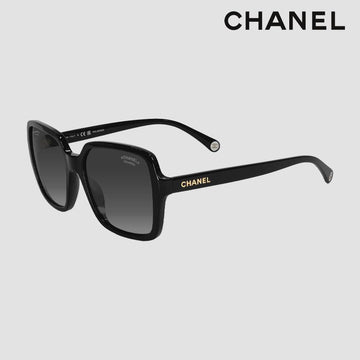CHANEL Sonnenbrille CH5505 A71534 C622M3 polarisiertes Glas Schwarz 130328545