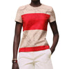 HERMES Gerader T-Shirt H6E4643DKJO38 156159406 [P]