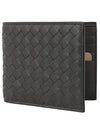 Bottega Veneta 113993 V47W1 2015 Wallet Dark Grey 53464593 [P]