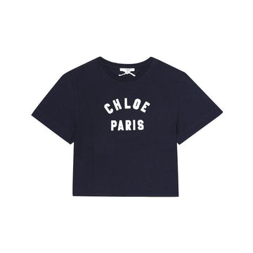 Chloe C20489 859 Logo Kids Short Sleeve T-Shirt (Adult Size Available) 144593994