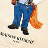 Maison Kitsune Dressed Fox Tote Bag 151679359 [P]