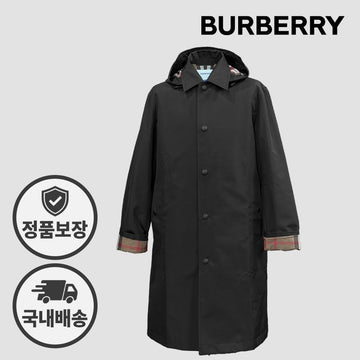 BURBERRY 男性用フードトレンチコート 156160329