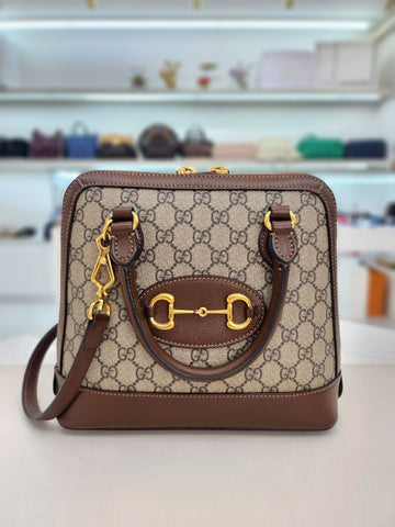 Gucci 1955 Horsebit Small Top Handle Tote Shoulder Bag 621220 156162012